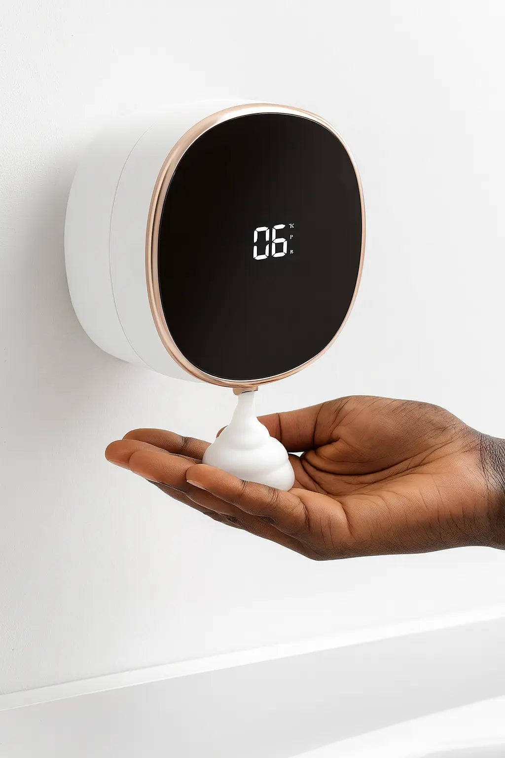 Smart Digital Wall-Mounted Soap Dispenser – Touchless, Modern & Hygienic