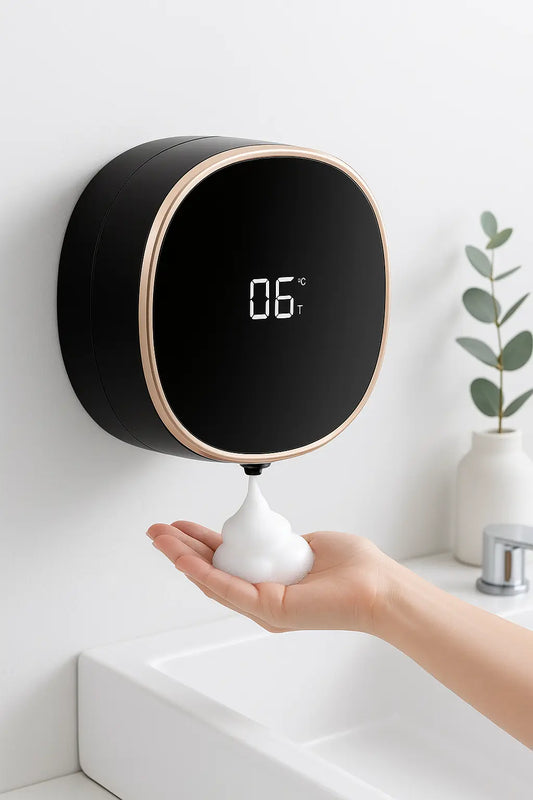 Smart Digital Wall-Mounted Soap Dispenser – Touchless, Modern & Hygienic